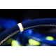 Volane sport Volan sport cu 3 spițe RACESxFurtBokem Fire Wheel, 350mm, piele întoarsă, adâncime 90mm | race-shop.ro