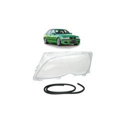 RACES sticlă far pentru BMW 3 E46 Facelift, stânga
