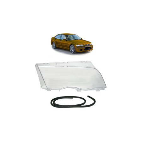Iluminare auto RACES sticlă far pentru BMW 3 E46, dreapta, V1 | race-shop.ro