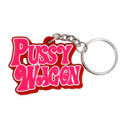 Breloc din cauciuc PVC "PussyWagon"