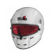 Căști inchise STILO Cască de karting ST5F N KA2020, alb/roșu | race-shop.ro
