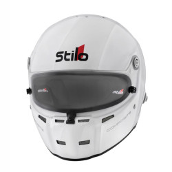 Cască integrală de curse cu omologare FIA STILO ST5FN Composite (HANS), alb cu interior negru
