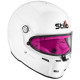 Căști inchise STILO Karting helmet ST5 CMR 2016, Alb cu interior roz | race-shop.ro