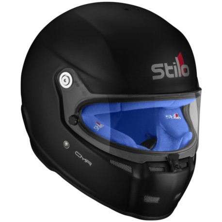 Căști inchise STILO Karting helmet ST5 CMR 2016, Negru cu interior albastru | race-shop.ro