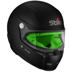 STILO Karting helmet ST5 CMR 2016, Negru cu interior verde