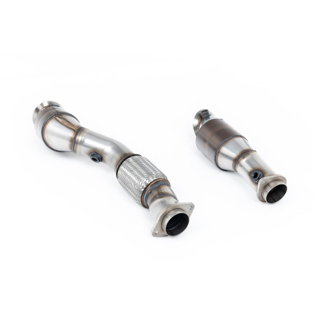 SISTEME DE EVACUARE Milltek Downpipe Milltek cu diametru mărit și catalizator sport cu flux ridicat pentru BMW M2/M3/M4 G8X | race-shop.ro