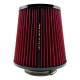 Filtre aer universale RACES Motorsport filtru aer sport universal (înălțime 175mm) - ROȘU | race-shop.ro