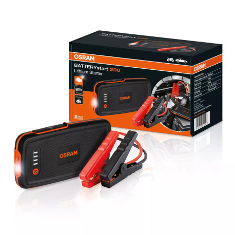Redresor auto Osram Lithium Starter, Powerbank OBSL200, 12V 3.0L | race-shop.ro