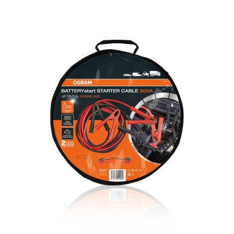 Redresor auto Cablu Osram STARTER 900A | race-shop.ro