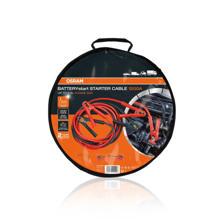 Redresor auto Cablu Osram STARTER 1200A | race-shop.ro