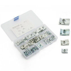 Set de cleme spirală pentru piulițe RACES - 50pcs