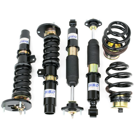 Suspensii sport reglabile Suspensii reglabile înălțime și rigiditate HSD Dualtech pentru BMW 3 Series E46 Non M3 | race-shop.ro