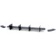 Bazár Diffuser spate negru-lucios pentru VW Golf 7 GTI Sedan 13-20 INCOMPLET | race-shop.ro