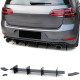 Bazár Diffuser spate negru-lucios pentru VW Golf 7 GTI Sedan 13-20 INCOMPLET | race-shop.ro