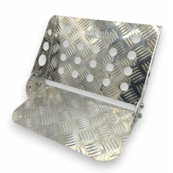 Suport de picioare reglabil din aliaj pentru copilotul de raliu profesional