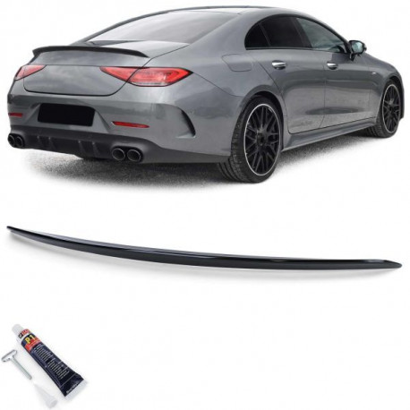 Bazár Eleron sport negru-lucios pentru Mercedes CLS C257 din 17 DETERIORAT | race-shop.ro