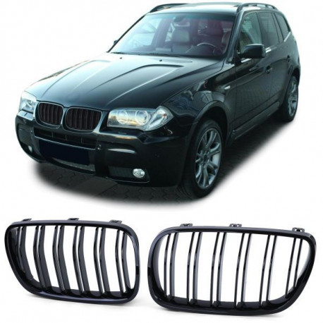 Bazár Grilă sport lucioasă pentru BMW X3 E83 06-11 DETERIORAT | race-shop.ro