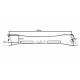 Bazár Bară stabilizatoare spate jos Honda Civic 1992-95 INCOMPLET | race-shop.ro