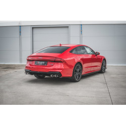 Difuzor bară spate + Imitație ornament tobă Audi A7 C8 S-Line DETERIORAT