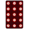 Iluminație LED FIA 90x56mm, 15 LED