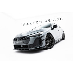MAXTON DESIGN prelungire bară față pentru Audi A5 S-Line / S5 Sedan / Avant B10, negru lucios, V2