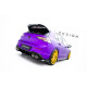 Body kit și tuning vizual MAXTON DESIGN prelungire bară spate pentru Volkswagen Golf R Mk8 / Mk8 Facelift (cu bare verticale), negru lucios, V1 | race-shop.ro