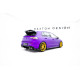 Body kit și tuning vizual MAXTON DESIGN prelungire bară spate pentru Volkswagen Golf R Mk8 / Mk8 Facelift (cu bare verticale), negru lucios, V1 | race-shop.ro