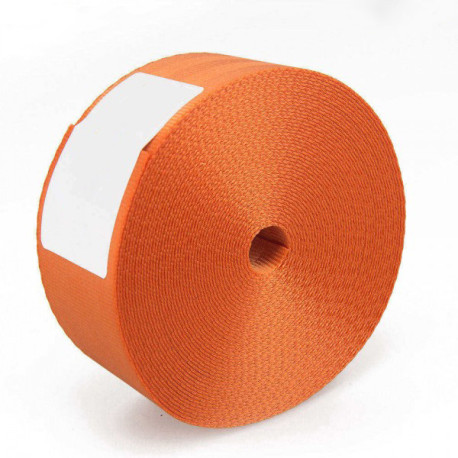 Centuri de siguranță și accesorii Rolă centură de siguranță universală RACES (10m) - Portocaliu | race-shop.ro