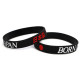 Rubber wrist band Born In Japan wristband (Black) | race-shop.ro
