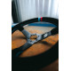 Bazár Volan sport cu 3 spițe RACES MOTORSPORT, 350mm, piele întoarsă, adâncime 65mm DETERIORAT | race-shop.ro