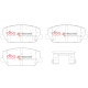 Frâne DBA DBA Brake Kit 4000 Series T3 Slotted & Xtreme Performance Brake Pads DBA43148S-15012XP | race-shop.ro
