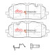 Frâne DBA DBA Brake Kit 4000 Series T3 Slotted & Xtreme Performance Brake Pads DBA43016S-15030XP (2 pcs) | race-shop.ro