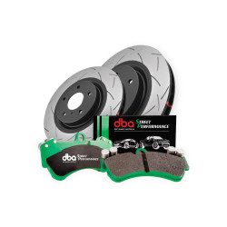 DBA Brake Kit 4000 Series T3 Slotted & Street Performance Brake Pads DBA42166S-9021SP
