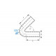 Cot 135° Cot siliconic RACES Basic 135° - 70mm (2,75") | race-shop.ro