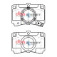 Frâne DBA DBA Brake Pads Street Series Ceramic, Front Axle DB406SS | race-shop.ro