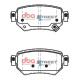 Frâne DBA DBA Brake Pads Street Series Ceramic, Rear Axle DB2425SS | race-shop.ro