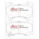 Frâne DBA DBA Brake Pads Xtreme Performance ECE R90 certified, Front Axle DB2400XP | race-shop.ro