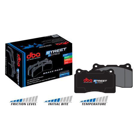 Frâne DBA DBA Brake Pads Street Series Ceramic, Front Axle DB1696SS | race-shop.ro