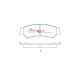 Frâne DBA DBA Brake Pads Race Performance DB1675RP | race-shop.ro