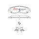 Frâne DBA DBA Brake Pads Street Series, Rear Axle DB15078SS | race-shop.ro