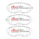Frâne DBA DBA Brake Pads Street Performance ECE R90 certified, Front Axle DB1491SP | race-shop.ro