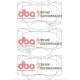 Frâne DBA DBA Brake Pads Xtreme Performance ECE R90 certified, Front Axle DB1482XP | race-shop.ro