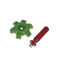 Radiator fin straightener