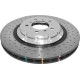 Frâne DBA DBA 5000 series Crossed Drilled & Dimpled Silver Hat DBA52280SLVXD (2 pcs) | race-shop.ro