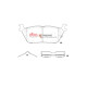 Frâne DBA DBA Brake Kit 4000 Series T3 Slotted & Xtreme Performance Brake Pads DBA43247S-15196XP | race-shop.ro
