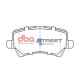 Frâne DBA DBA Brake Pads Street Series Semi-metallic, Rear Axle DB2234SS | race-shop.ro