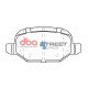 Frâne DBA DBA Brake Pads Street Series Ceramic, Rear Axle DB2039SS | race-shop.ro