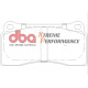 Frâne DBA DBA Brake Pads Xtreme Performance, Front Axle DB1935XP | race-shop.ro