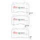 Frâne DBA DBA Brake Pads Street Performance, Front Axle DB1695SP | race-shop.ro