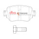 Frâne DBA DBA Brake Pads Xtreme Performance, Rear Axle DB15009XP | race-shop.ro